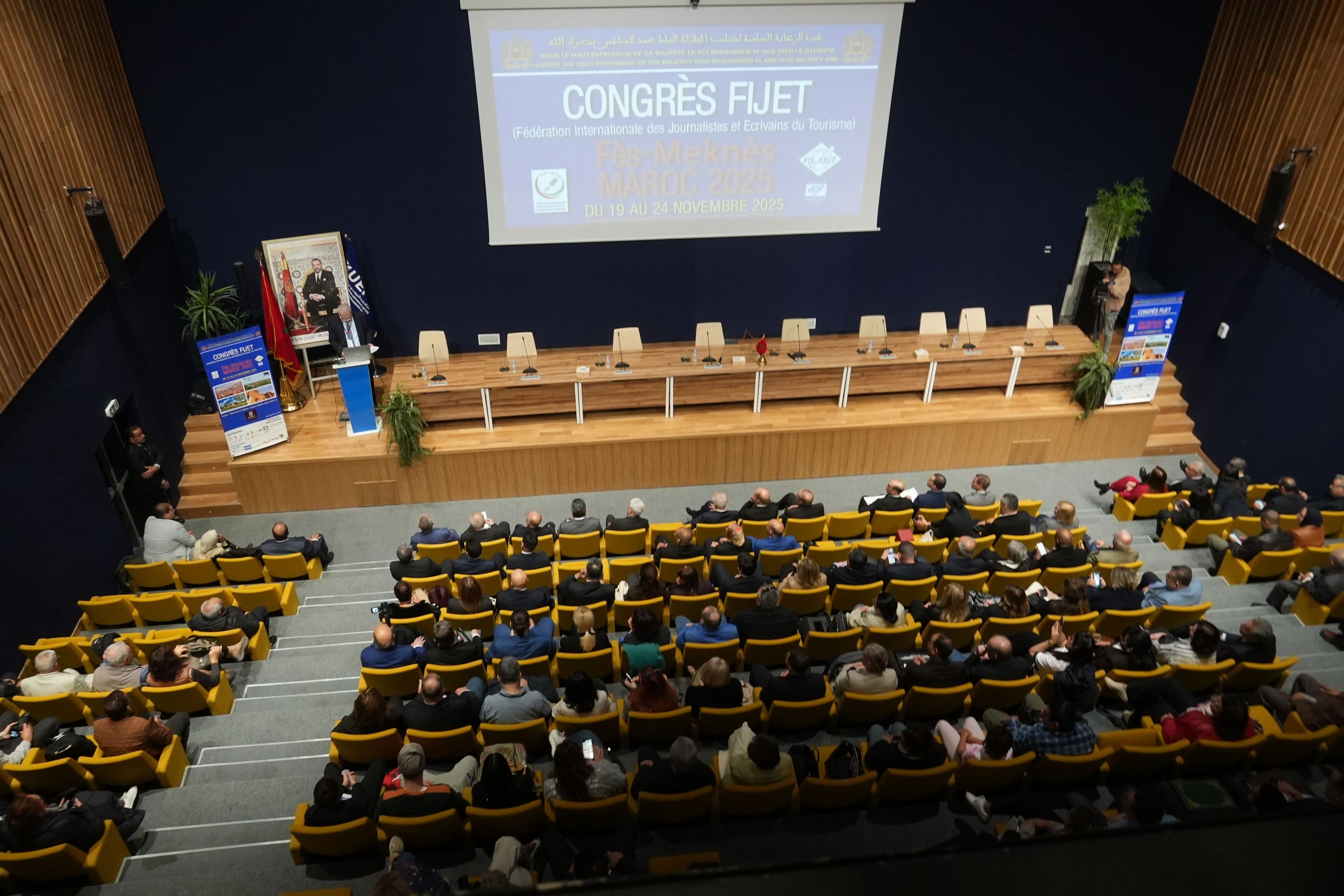 Fès accueille le 70ᵉ Congrès mondial de la FIJET : l’UEMF au cœur du dialogue entre tourisme et médias